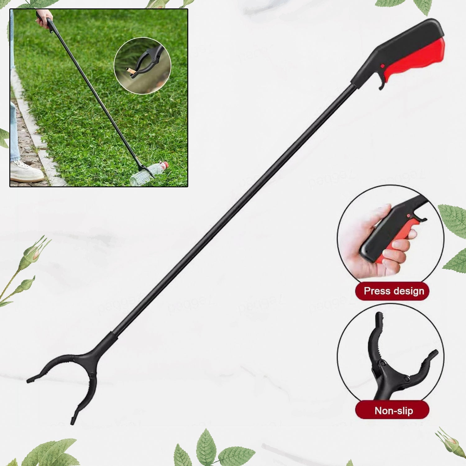 Tool Pick Up Stick for Elderly, Robust Gripping Tool for Outdoor Cleaning Tool Pick Up Stick for Elderly, Robust Gripping Tool for Outdoor Cleaning